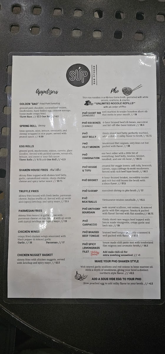 SUP Noodle Bar - Buena Park Menu - Image 5